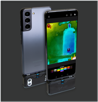 Flir One both sides image